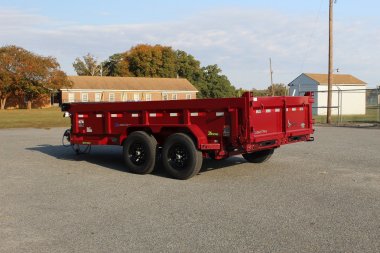 New 2025 Load Trail Low Pro 7X14 14K Dump Trailer