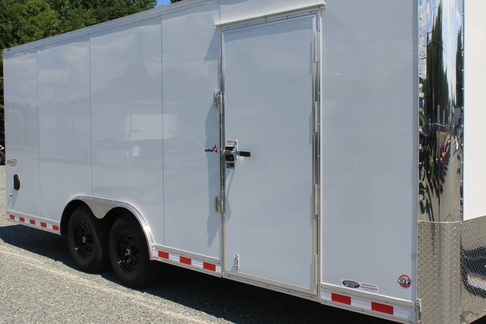 New 2025 BRAVO TRAILERS Star 8.5x20 10k Cargo / Enclosed Trailer