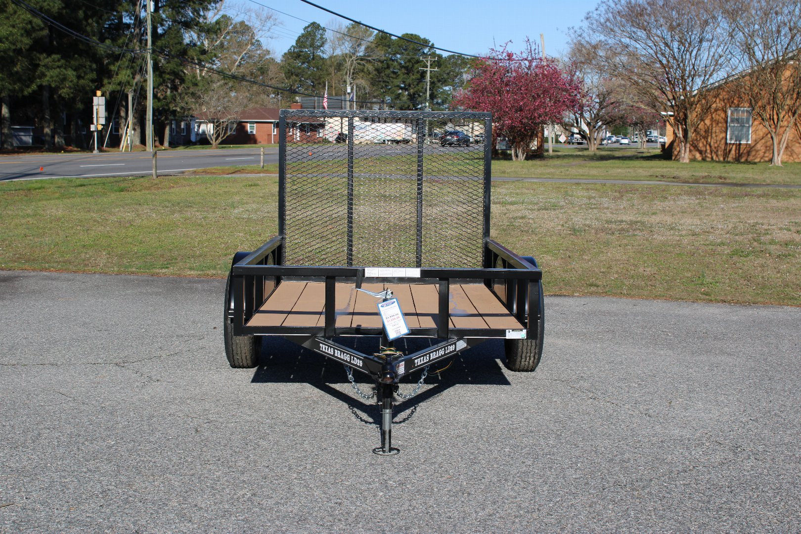 New 2025 TEXAS BRAGG TRAILERS 5x8LD w/ Gate Utility Trailer