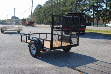 New 2025 TEXAS BRAGG TRAILERS 5x8LD w/ Gate Utility Trailer