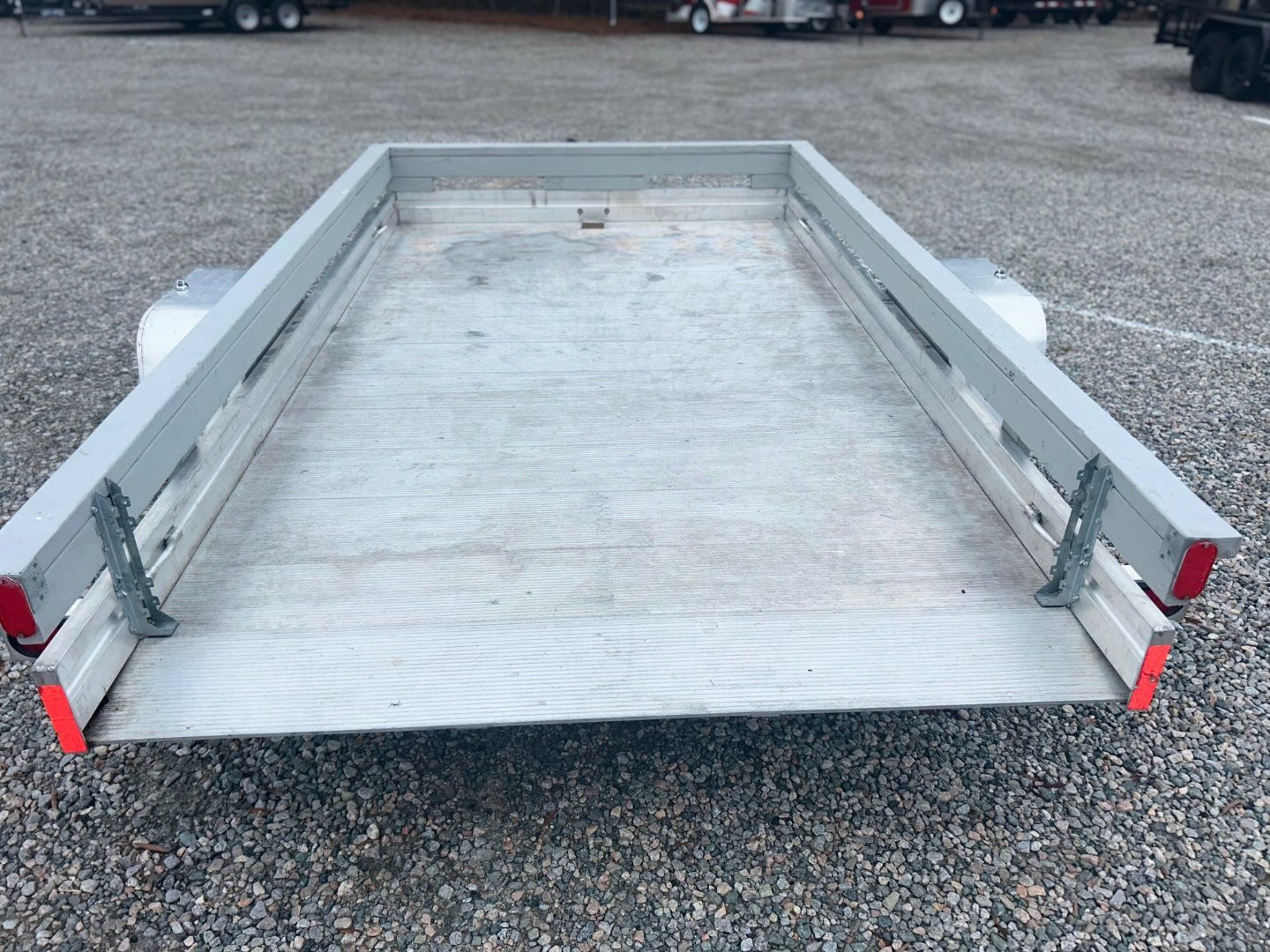 Used USED 2024 ALUMA 6810 Tilt Utility Trailer