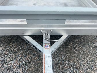 Used USED 2024 ALUMA 6810 Tilt Utility Trailer