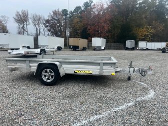 Used USED 2024 ALUMA 6810 Tilt Utility Trailer