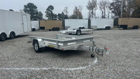 Used USED 2024 ALUMA 6810 Tilt Utility Trailer
