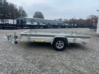 Used USED 2024 ALUMA 6810 Tilt Utility Trailer