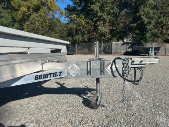 Used USED 2024 ALUMA 6810 Tilt Utility Trailer