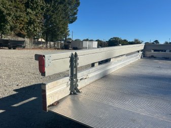 Used USED 2024 ALUMA 6810 Tilt Utility Trailer