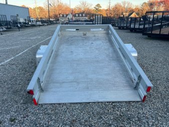 Used USED 2024 ALUMA 6810 Tilt Utility Trailer