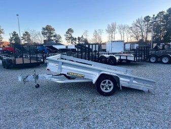 Used USED 2024 ALUMA 6810 Tilt Utility Trailer