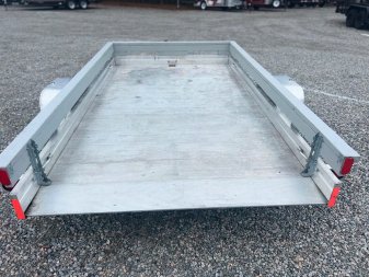 Used USED 2024 ALUMA 6810 Tilt Utility Trailer