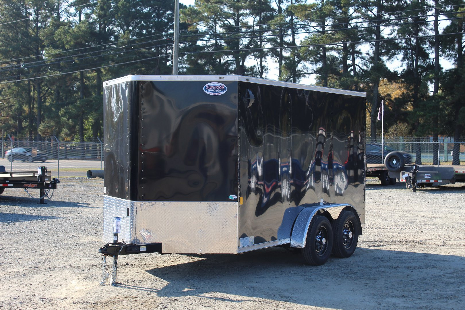 New 2025 CONTINENTAL CARGO 7X12 7K Cargo / Enclosed Trailer