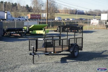New 2025 TEXAS BRAGG TRAILERS 5x10LD w/ 2ft Expanded Sides & Gate Utility Trailer