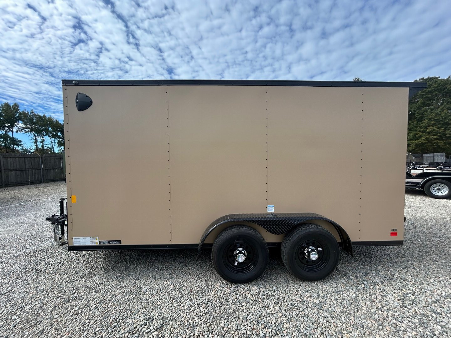 New 2025 CONTINENTAL CARGO 7x14 w/ Ramp Door Cargo / Enclosed Trailer