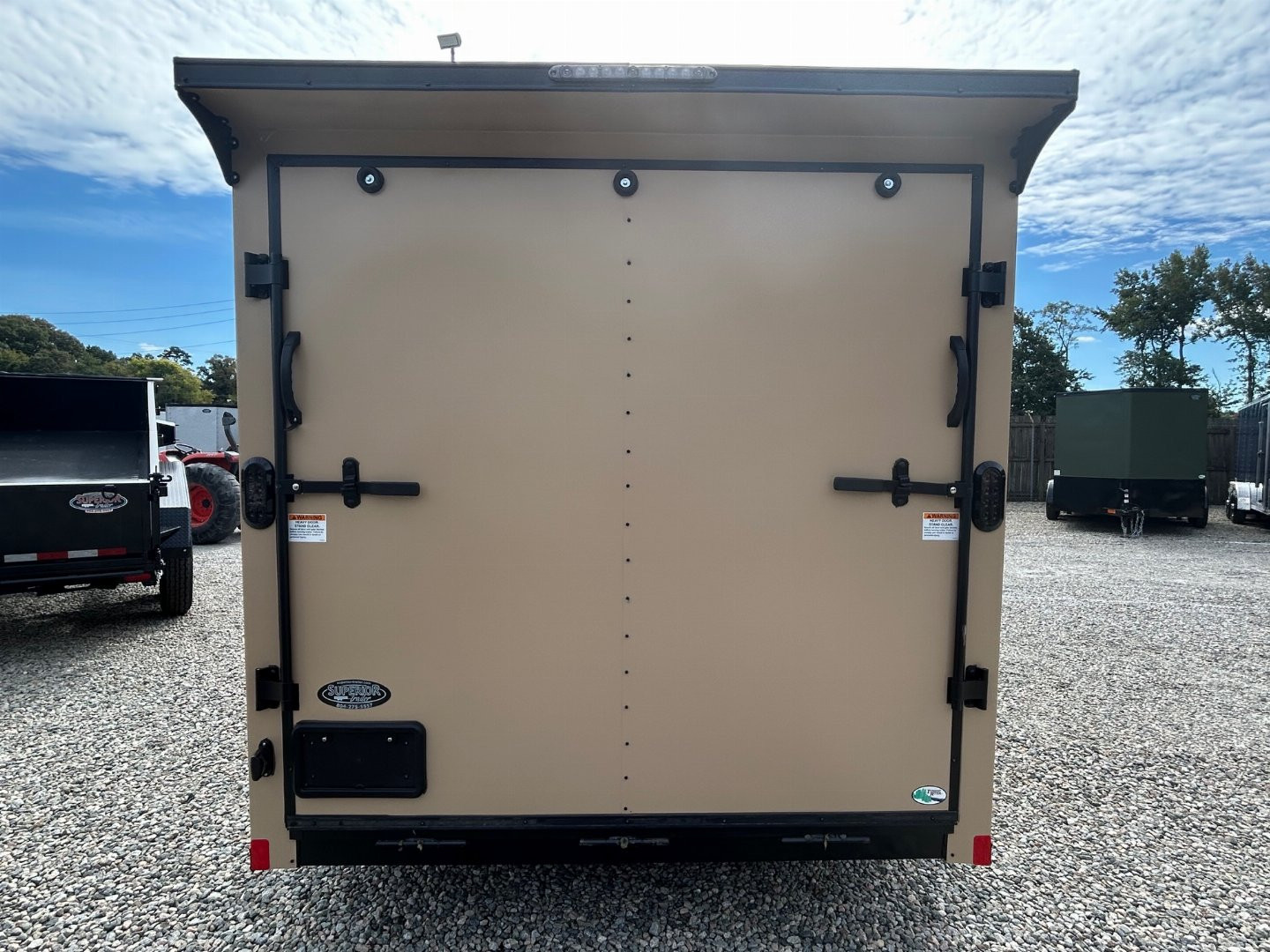 New 2025 CONTINENTAL CARGO 7x14 w/ Ramp Door Cargo / Enclosed Trailer