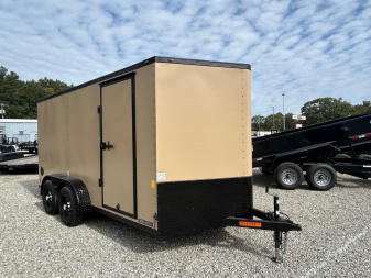 New 2025 CONTINENTAL CARGO 7x14 w/ Ramp Door Cargo / Enclosed Trailer