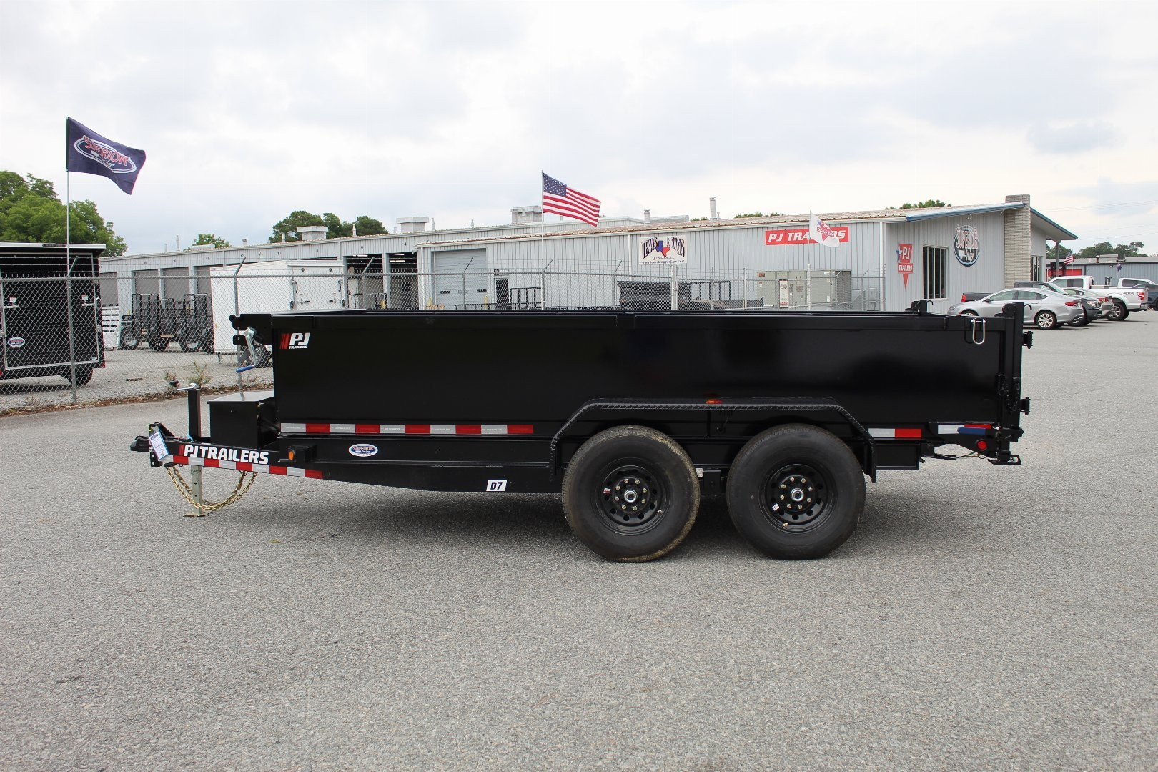 New 2025 PJ Trailers D7 7x14 14K Dump Trailer HOT ITEM WHILE SUPPLIES LAST