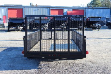 New 2024 TEXAS BRAGG TRAILERS 14LD w/ 2' Sides & Gate Utility Trailer