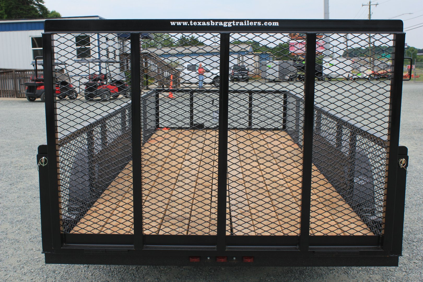 New 2024 TEXAS BRAGG TRAILERS 16LD w/ 2' Sides & Gate Utility Trailer