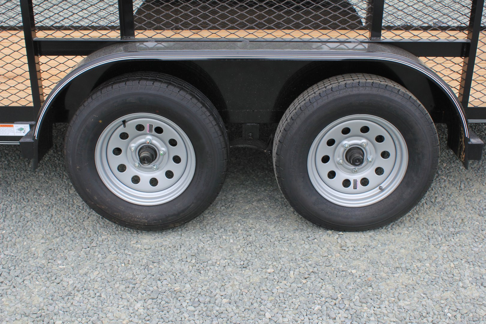 New 2024 TEXAS BRAGG TRAILERS 16LD w/ 2' Sides & Gate Utility Trailer