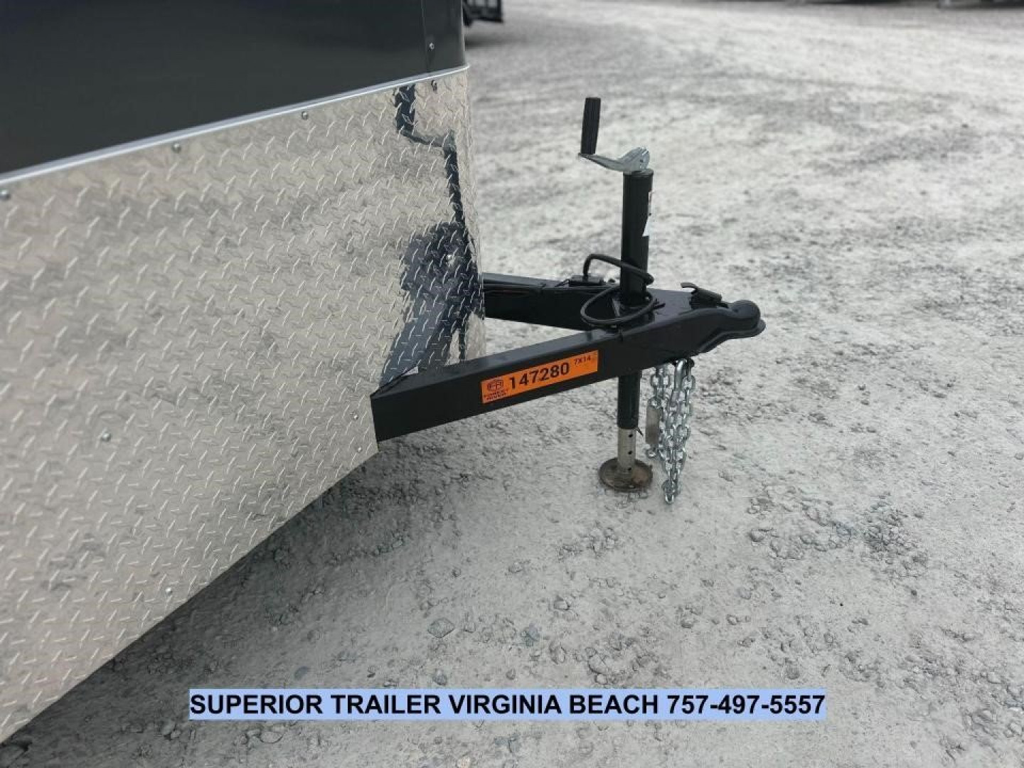 New 2025 CONTINENTAL CARGO 7x14 w/ Ramp Door Cargo / Enclosed Trailer