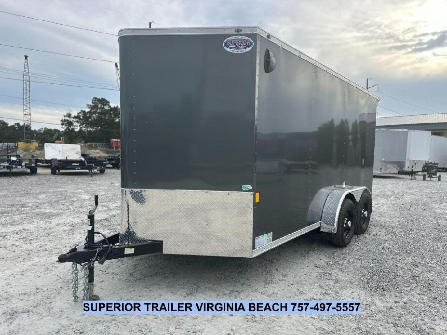 New 2025 CONTINENTAL CARGO 7x14 w/ Ramp Door Cargo / Enclosed Trailer