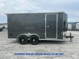 New 2025 CONTINENTAL CARGO 7x14 w/ Ramp Door Cargo / Enclosed Trailer