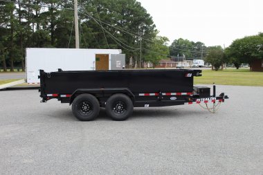 New 2025 PJ Trailers D7 7x14 14K Dump Trailer HOT ITEM WHILE SUPPLIES LAST