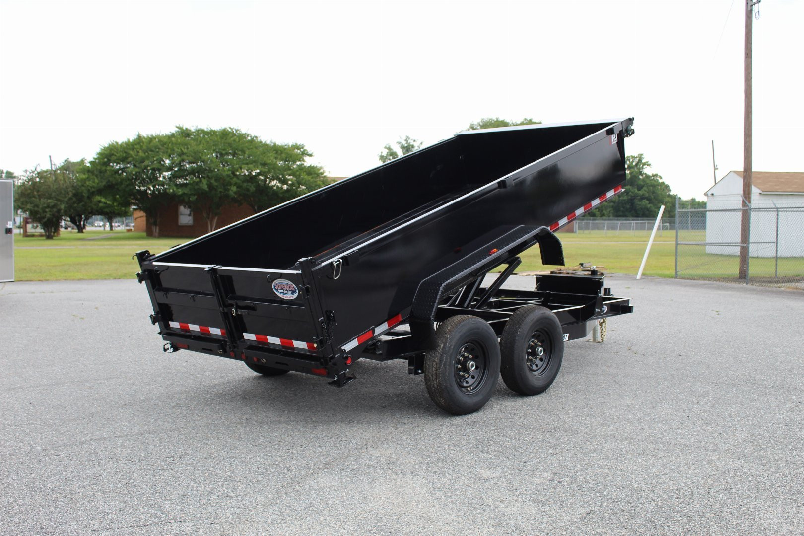 New 2025 PJ Trailers D7 7x14 14K Dump Trailer HOT ITEM WHILE SUPPLIES LAST