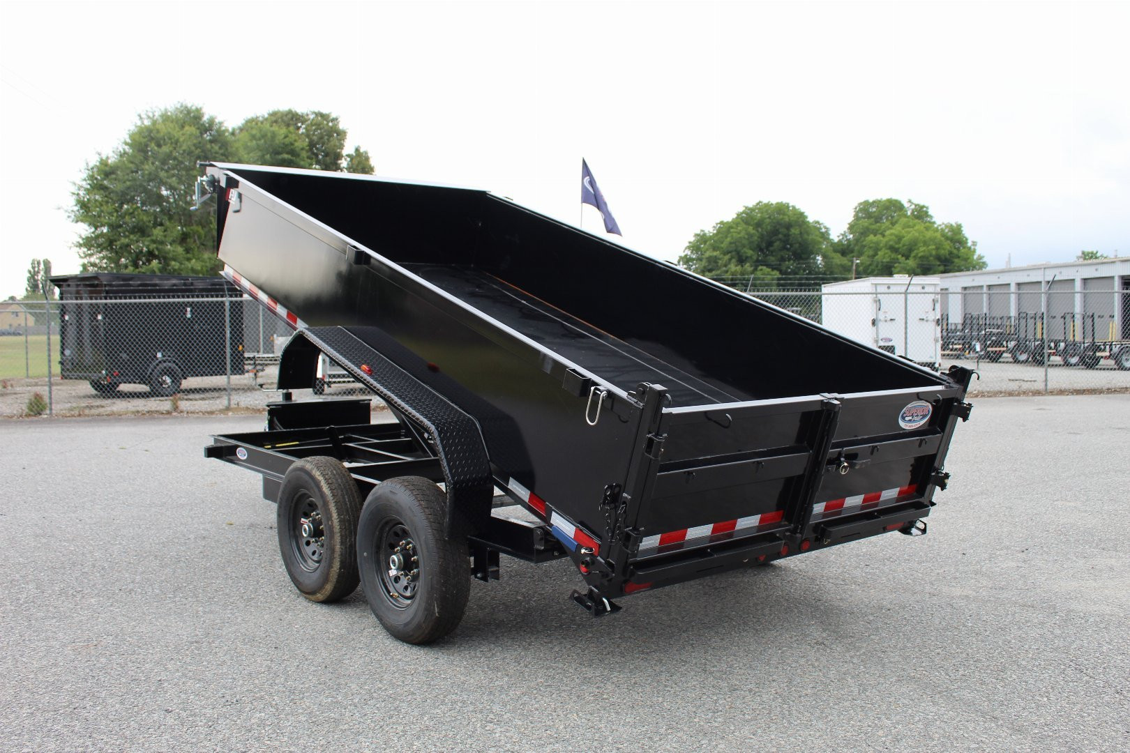New 2025 PJ Trailers D7 7x14 14K Dump Trailer HOT ITEM WHILE SUPPLIES LAST