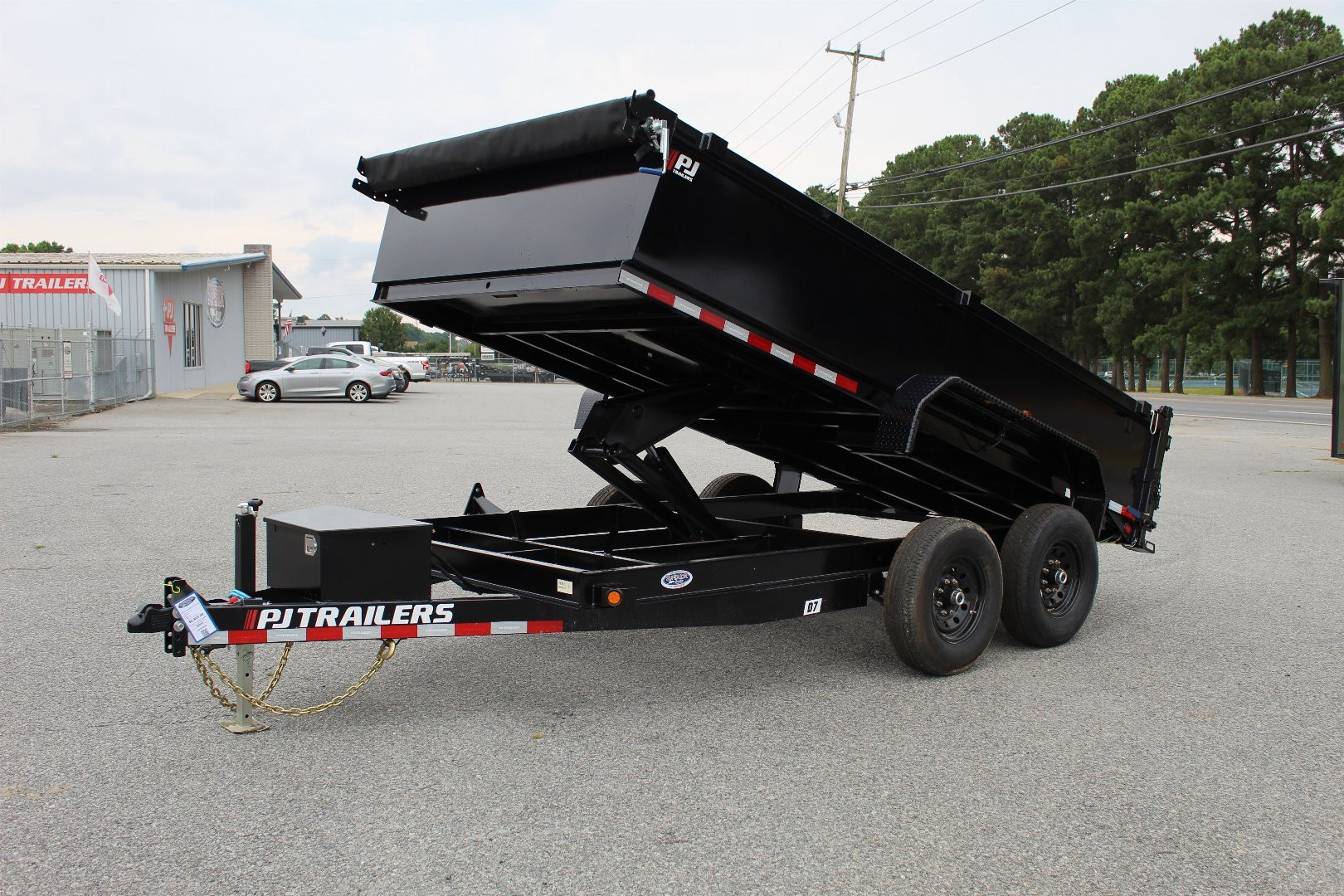 New 2025 PJ Trailers D7 7x14 14K Dump Trailer HOT ITEM WHILE SUPPLIES LAST