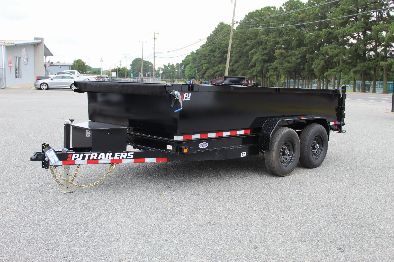 New 2025 PJ Trailers D7 7x14 14K Dump Trailer HOT ITEM WHILE SUPPLIES LAST