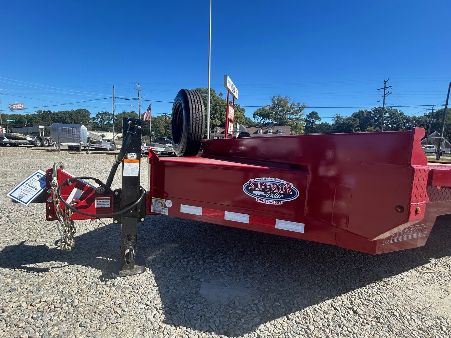 New 2025 MIDSOTA TBWB-24 Equipment Trailer