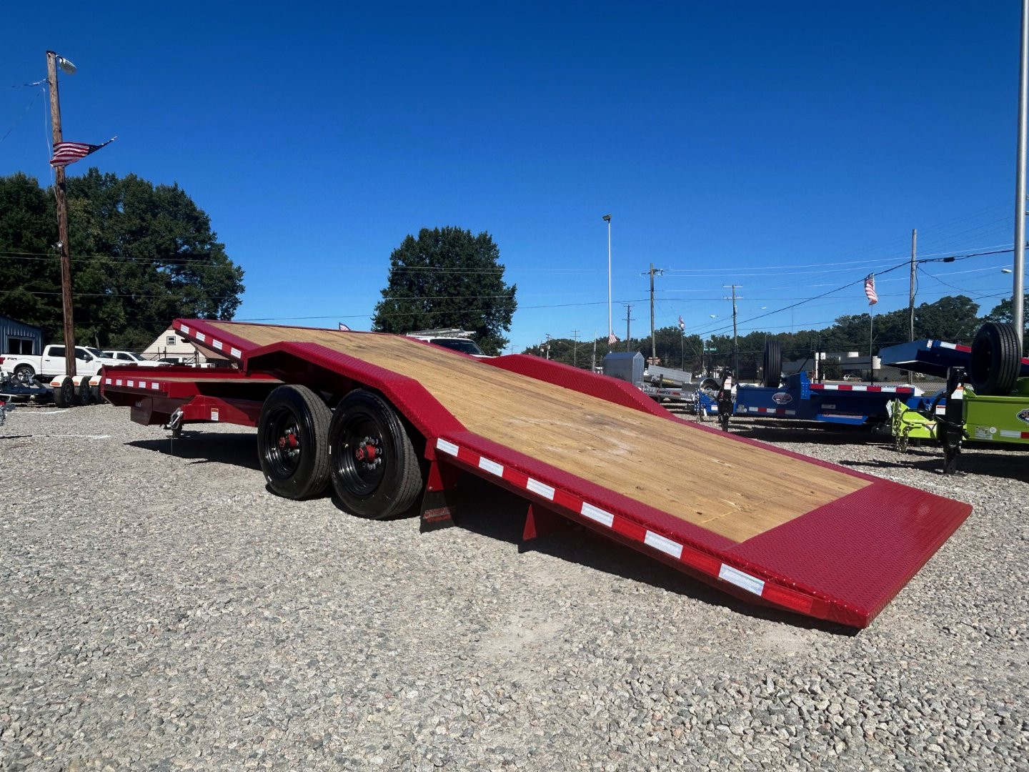 New 2025 MIDSOTA TBWB-24 Equipment Trailer