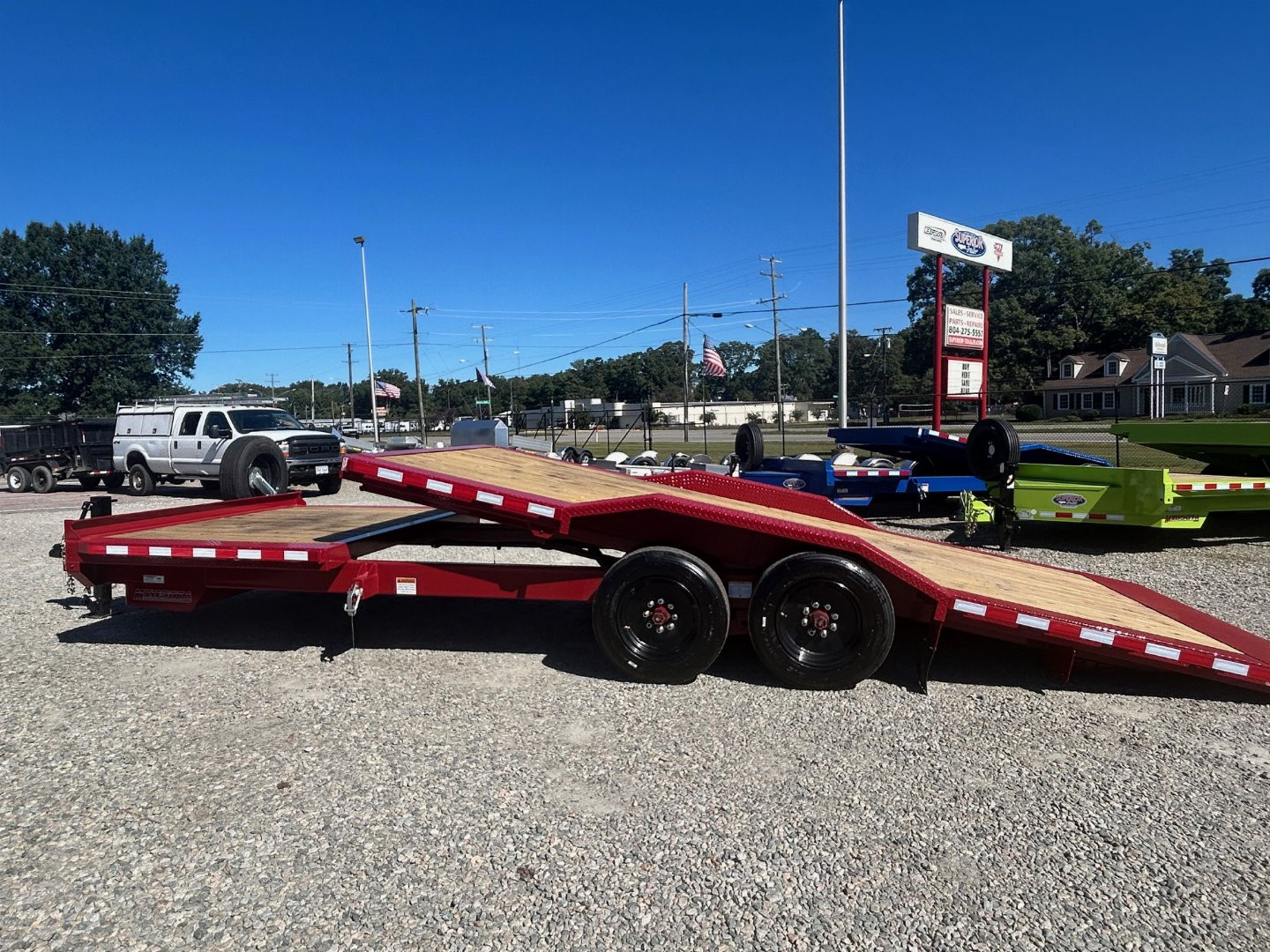 New 2025 MIDSOTA TBWB-24 Equipment Trailer