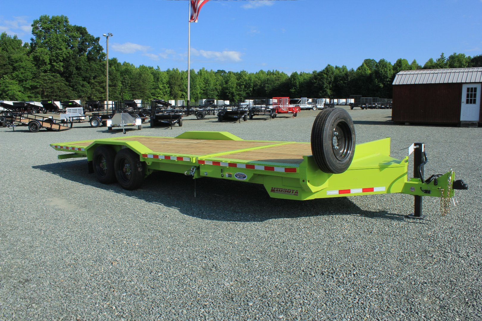 New 2024 MIDSOTA TBWB-24 Equipment Trailer