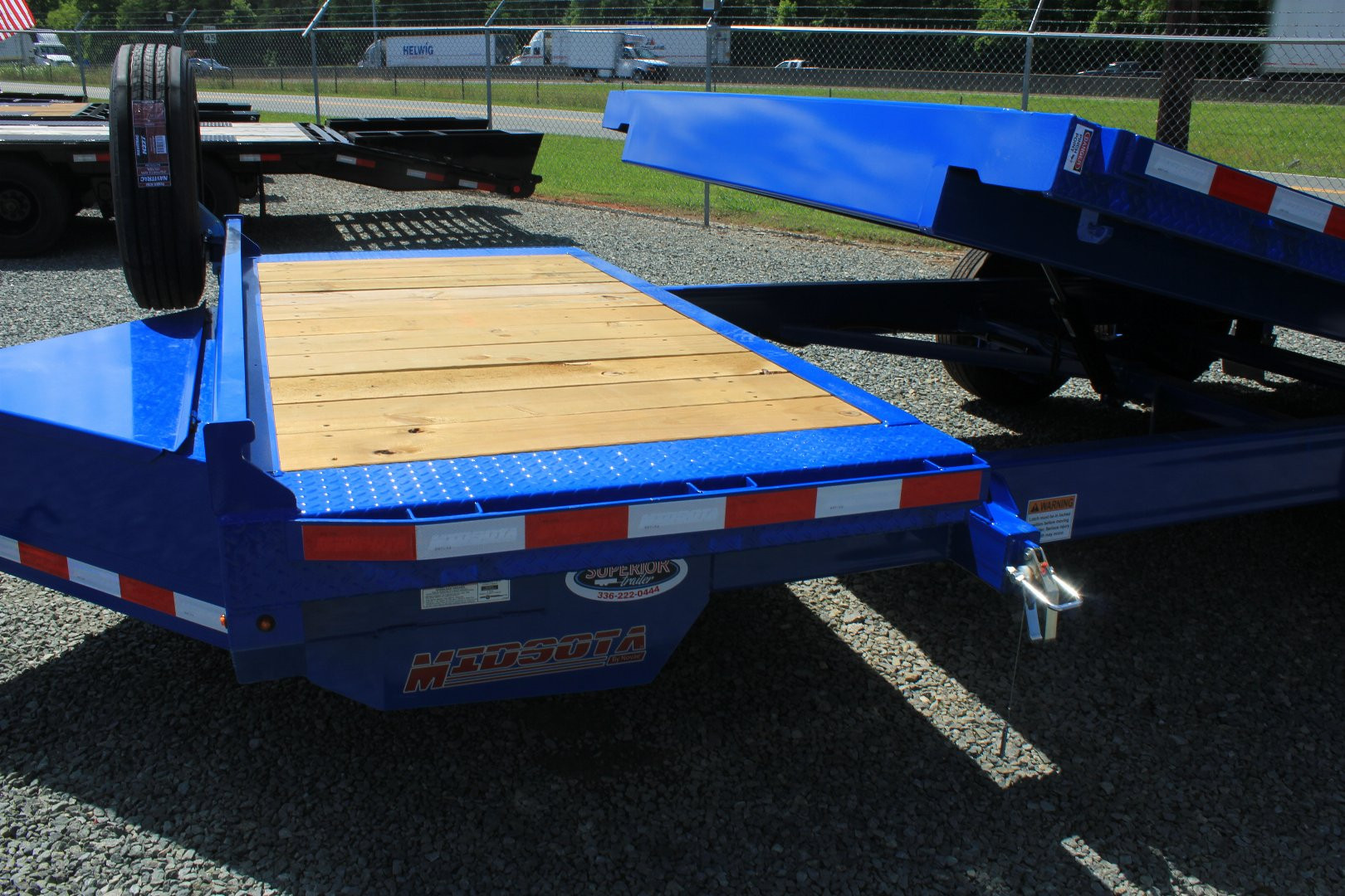 New 2025 MIDSOTA TBWB-22 Equipment Trailer