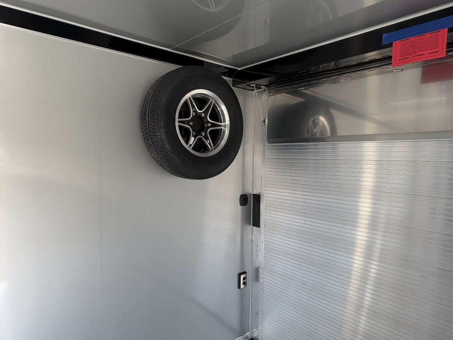 New 2025 INTECH TRAILERS 8.5x24 10K Car/Race Trailer With Escape Door