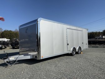 New 2025 INTECH TRAILERS 8.5x24 10K Car/Race Trailer With Escape Door