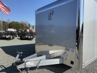 New 2025 INTECH TRAILERS 8.5x24 10K Car/Race Trailer With Escape Door