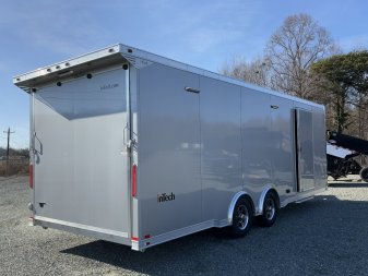 New 2025 INTECH TRAILERS 8.5x24 10K Car/Race Trailer With Escape Door