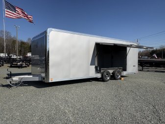 New 2025 INTECH TRAILERS 8.5x24 10K Car/Race Trailer With Escape Door