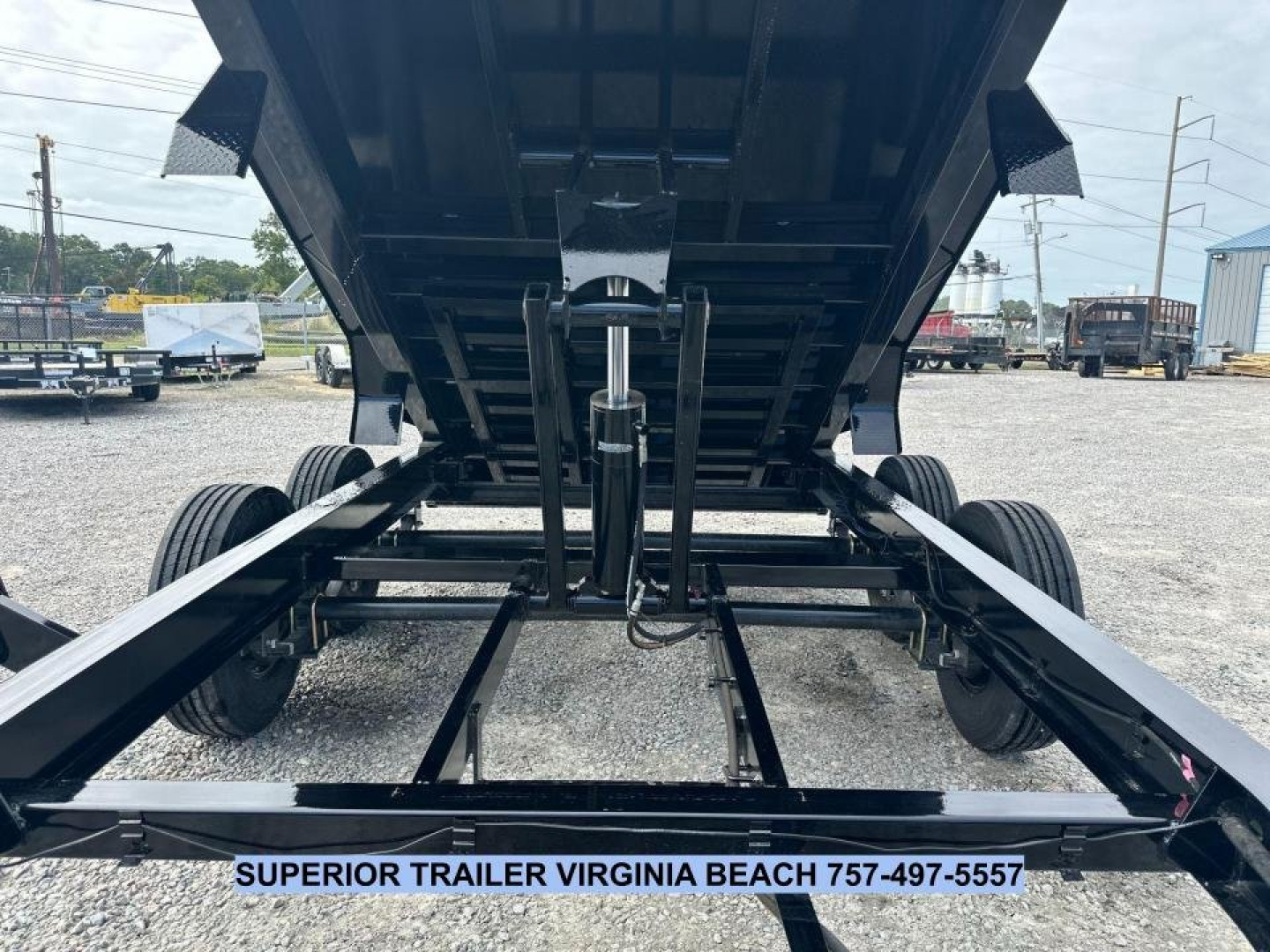 New 2025 PJ Trailers Voyager 7x14 Dump Trailer