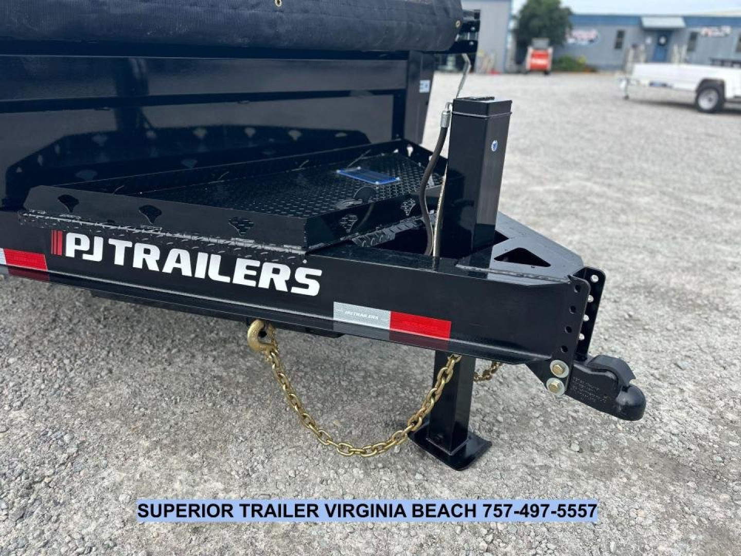 New 2025 PJ Trailers Voyager 7x14 Dump Trailer