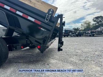 New 2025 PJ Trailers Voyager 7x14 Dump Trailer