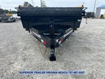 New 2025 PJ Trailers Voyager 7x14 Dump Trailer