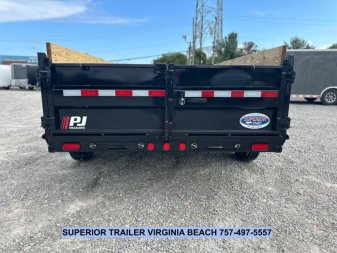 New 2025 PJ Trailers Voyager 7x14 Dump Trailer