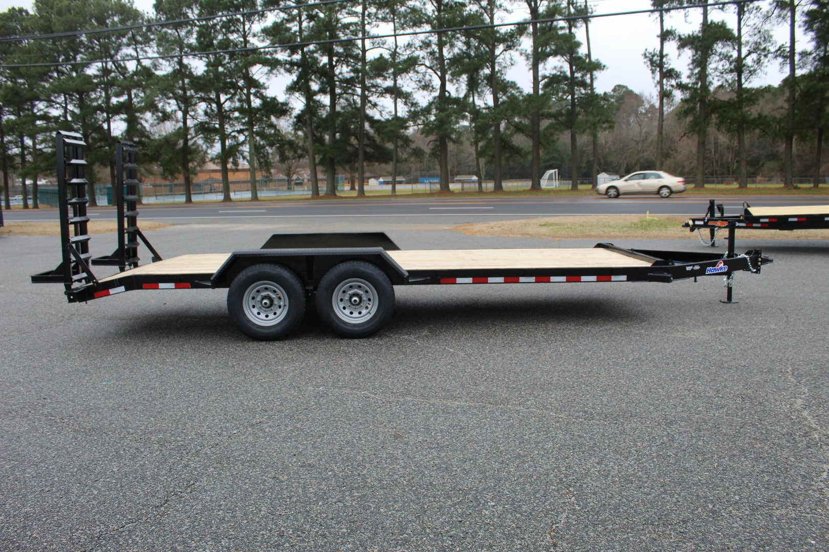 New 2024 HAWKE TRAILERS 20' 14k General Duty Equipment Trailer