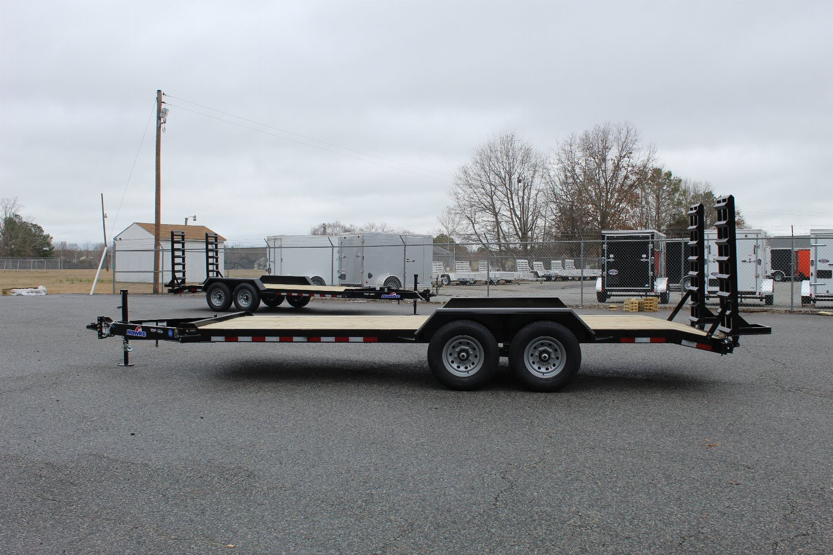 New 2024 HAWKE TRAILERS 20' 14k General Duty Equipment Trailer