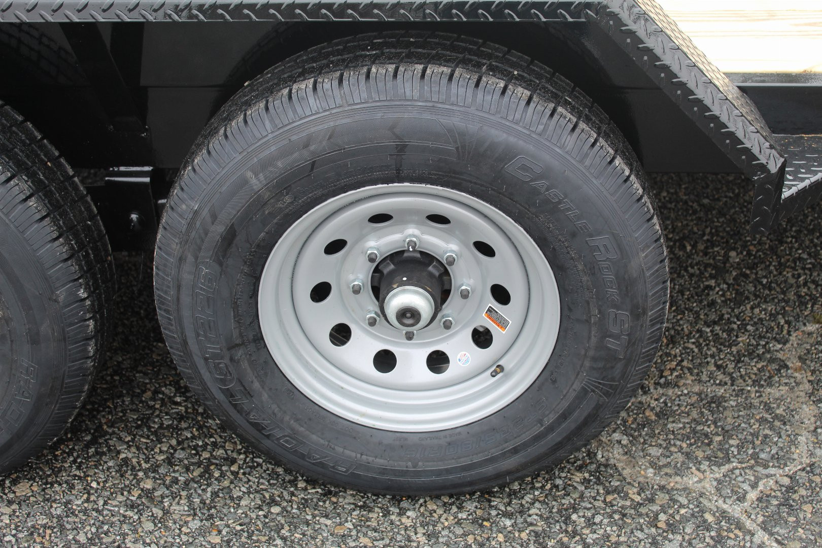 New 2024 HAWKE TRAILERS 20' 14k General Duty Equipment Trailer