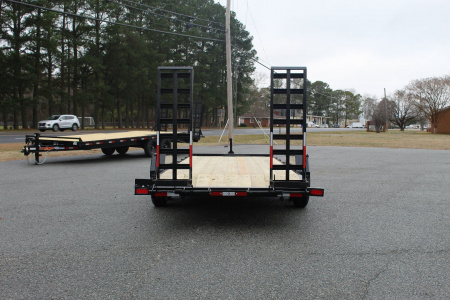 New 2024 HAWKE TRAILERS 20' 14k General Duty Equipment Trailer